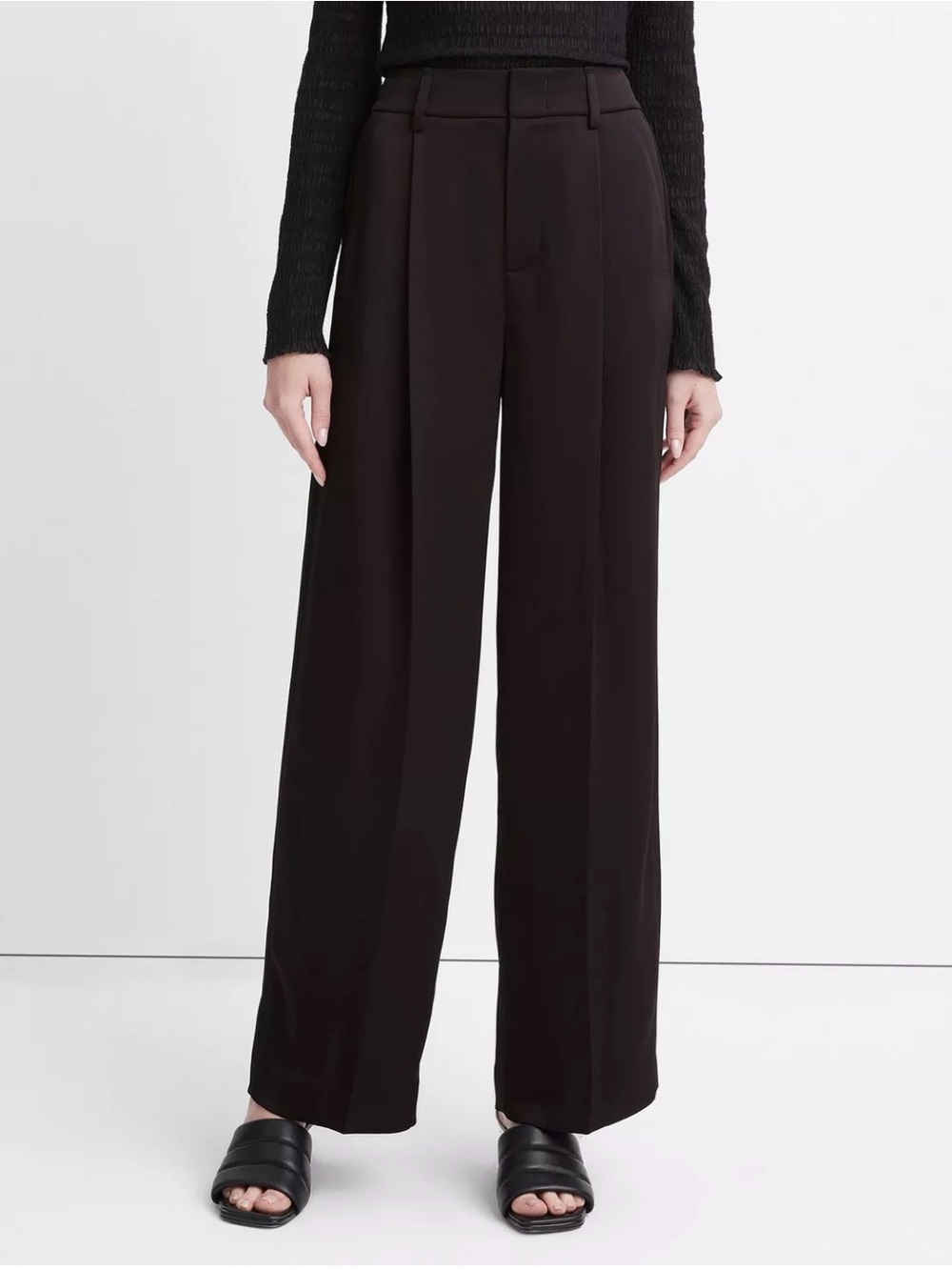 Vince Tailored Wide Leg Trousers